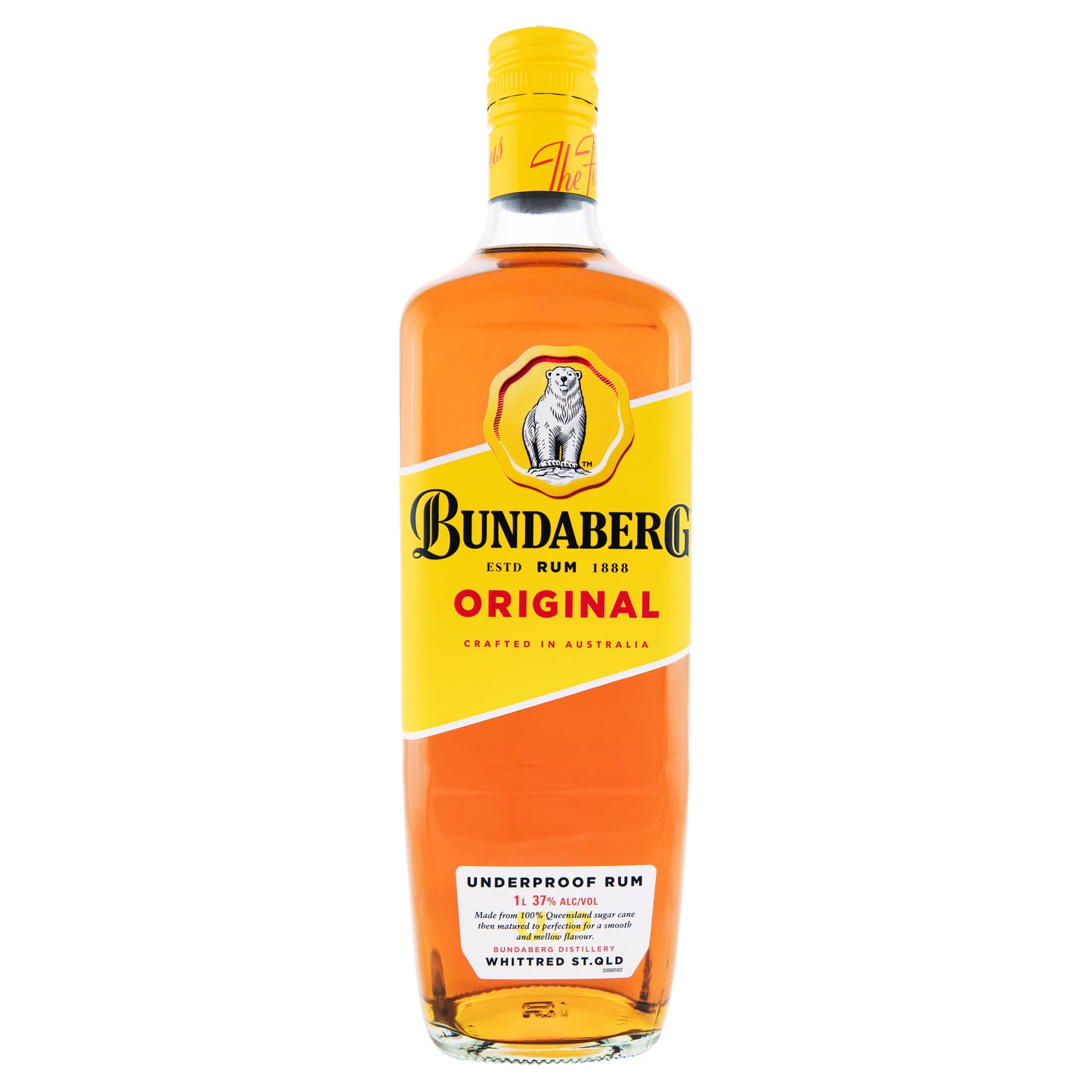 Bundaberg Overproof Rum 57.7% 700ml Bottle