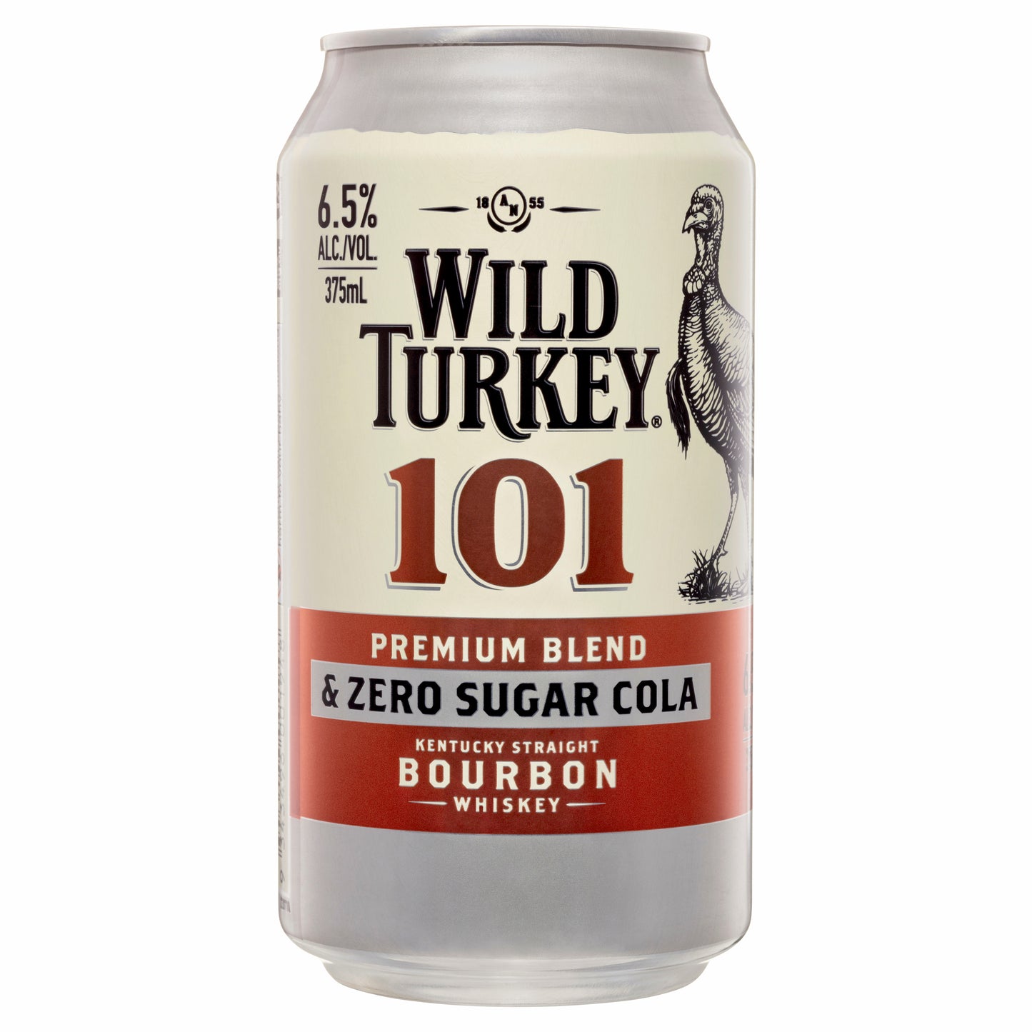 Wild Turkey 101 & Cola 6.5% 510ml Bottle