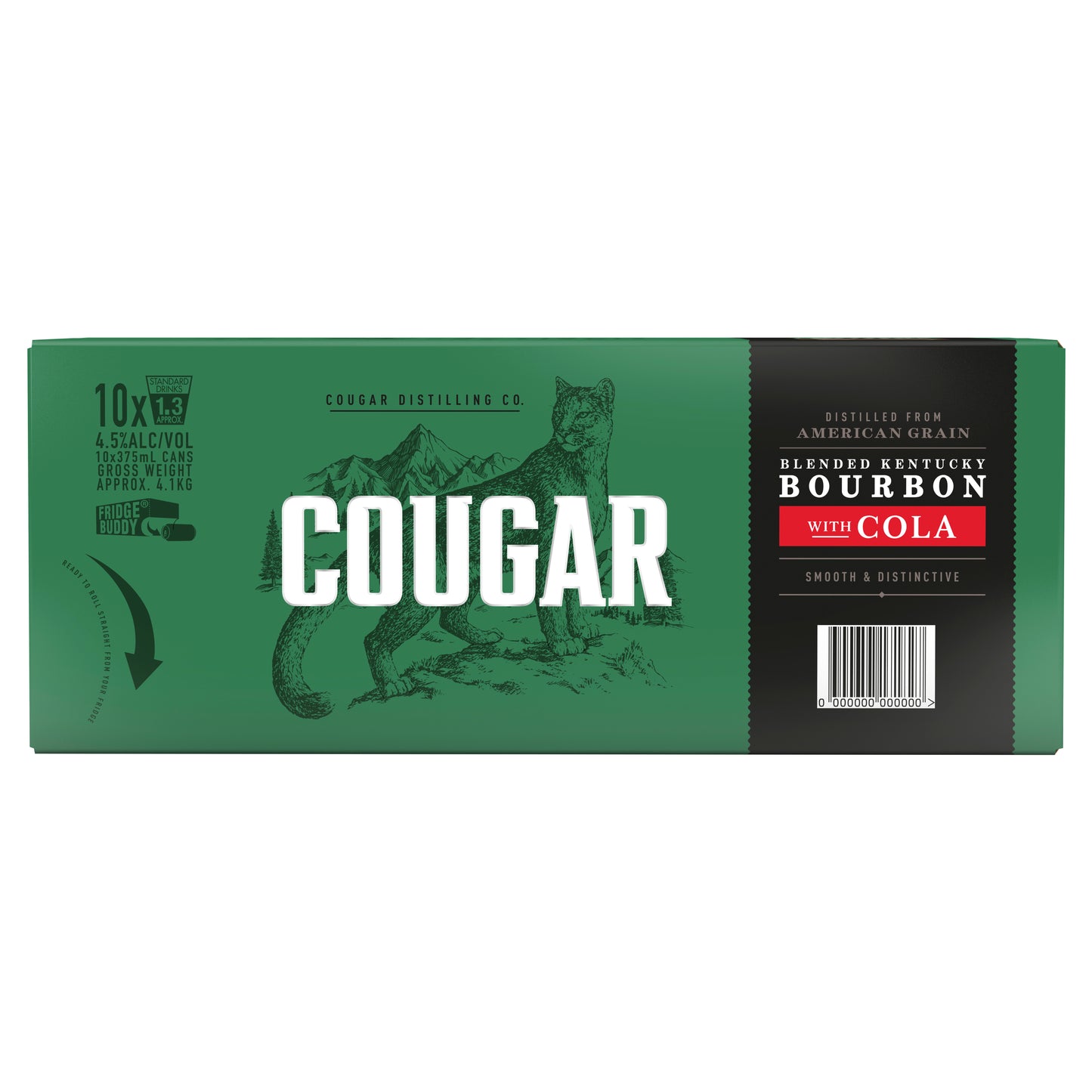 Cougar & Cola 4.5% 375ml Can