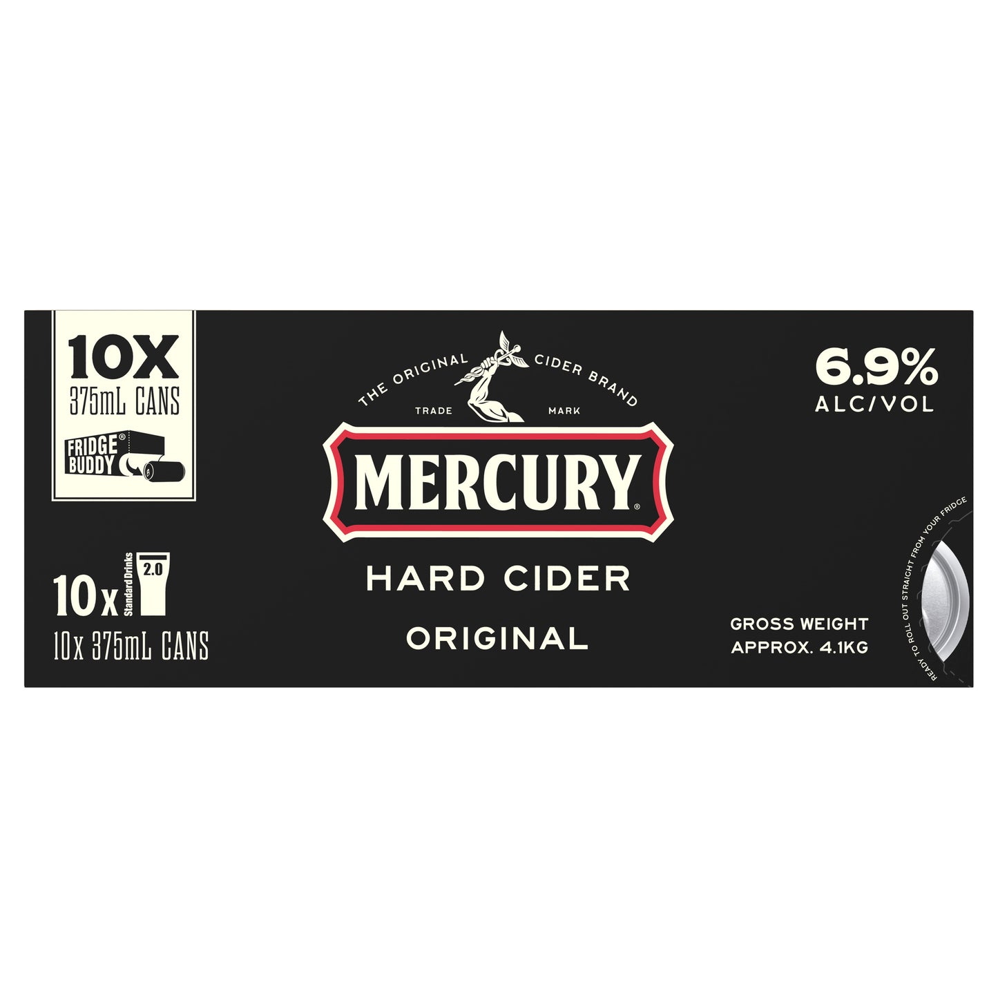 Mercury Hard Cider 6.9% 375ml Can