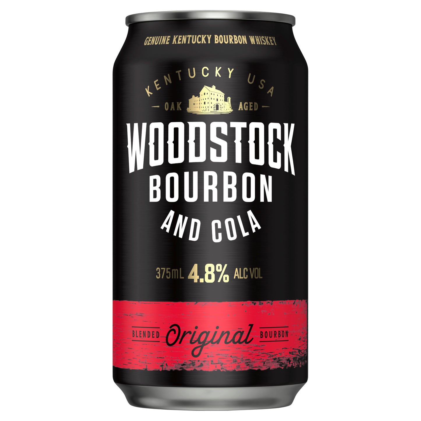 Woodstock & Cola 12% 200ml Can 10 Pack