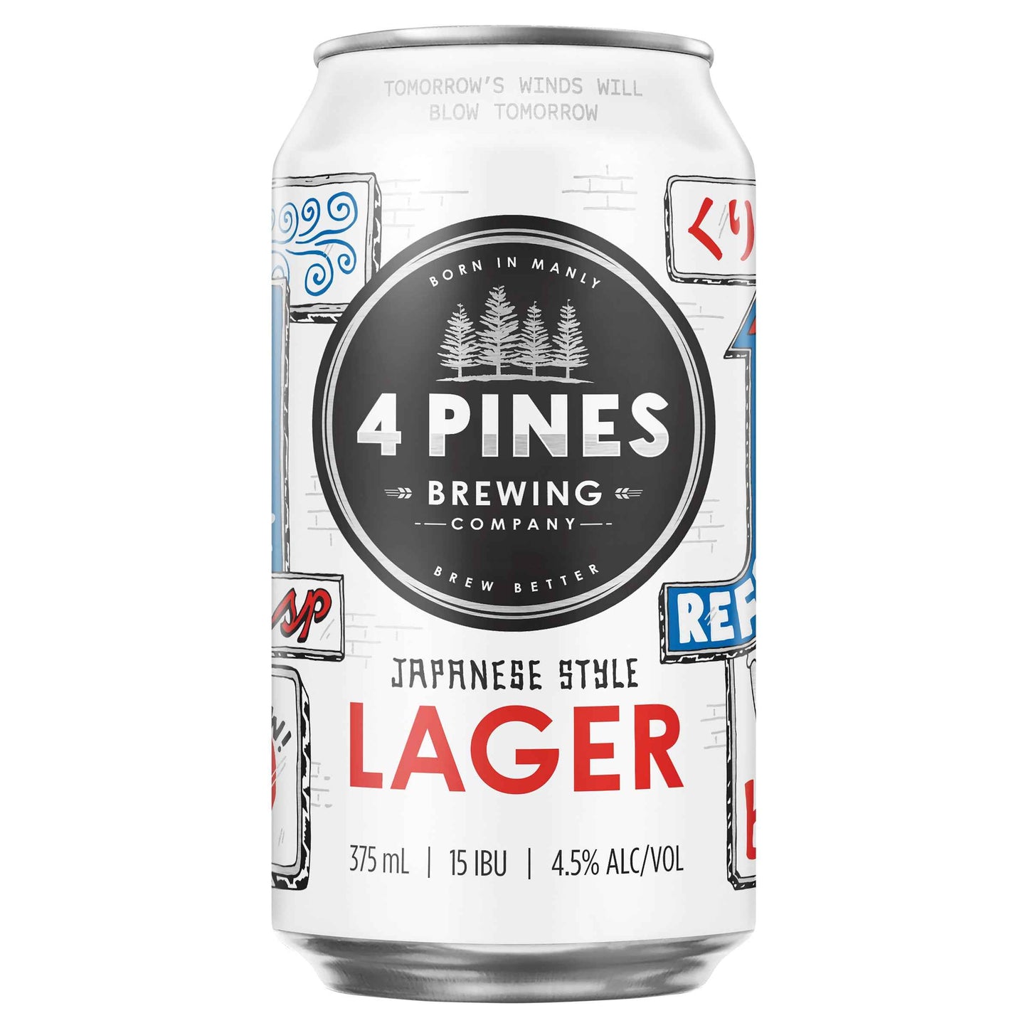 4 Pines Indian Summer Ale 4.7% 375ml Can