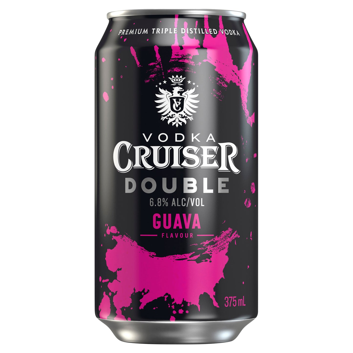 Vodka Cruiser DBL Green Apple 6.8% 375ml Can