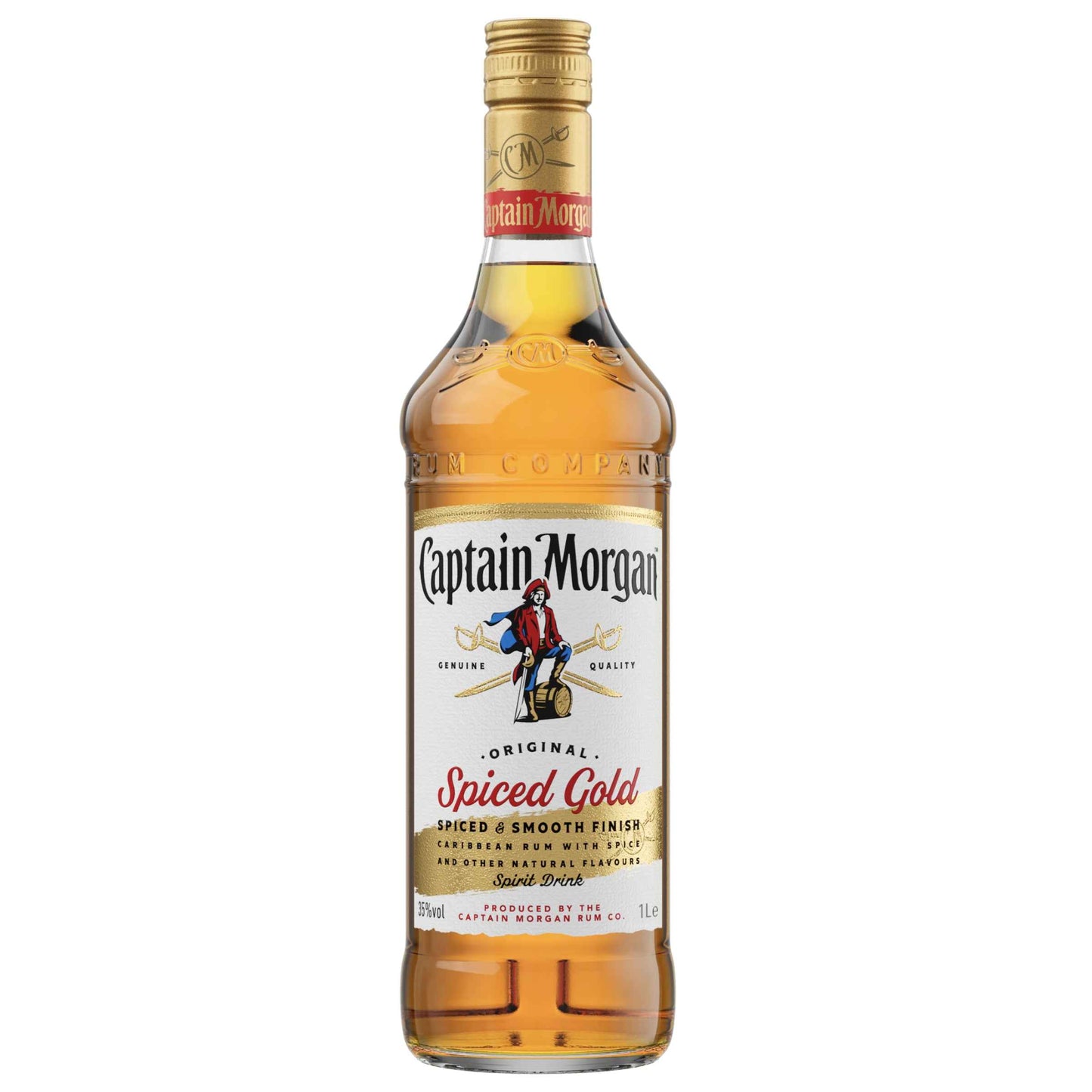 Captain Morgan White Rum 37.5% 700ml Bottle