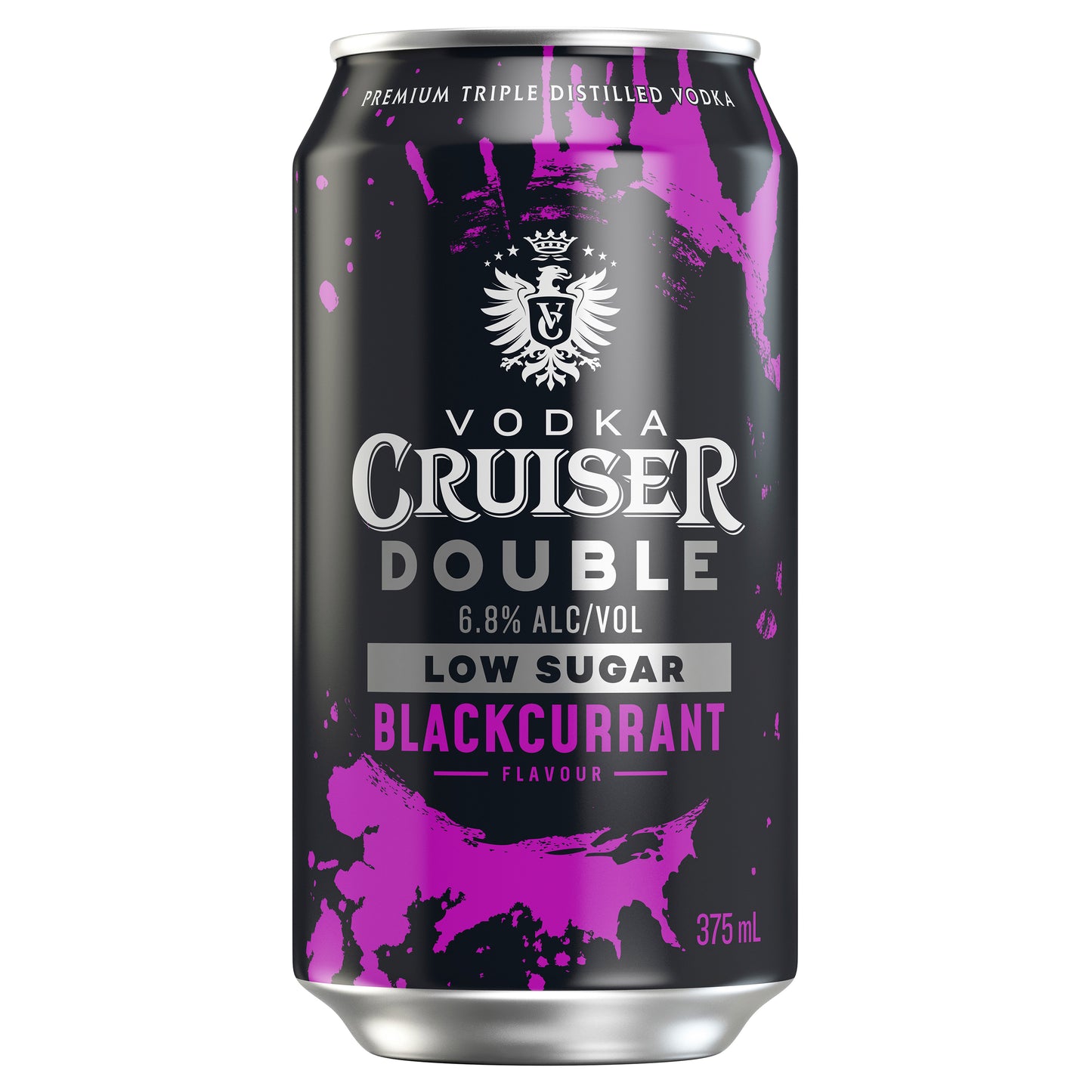 Vodka Cruiser DBL Guava 6.8% 375ml Can