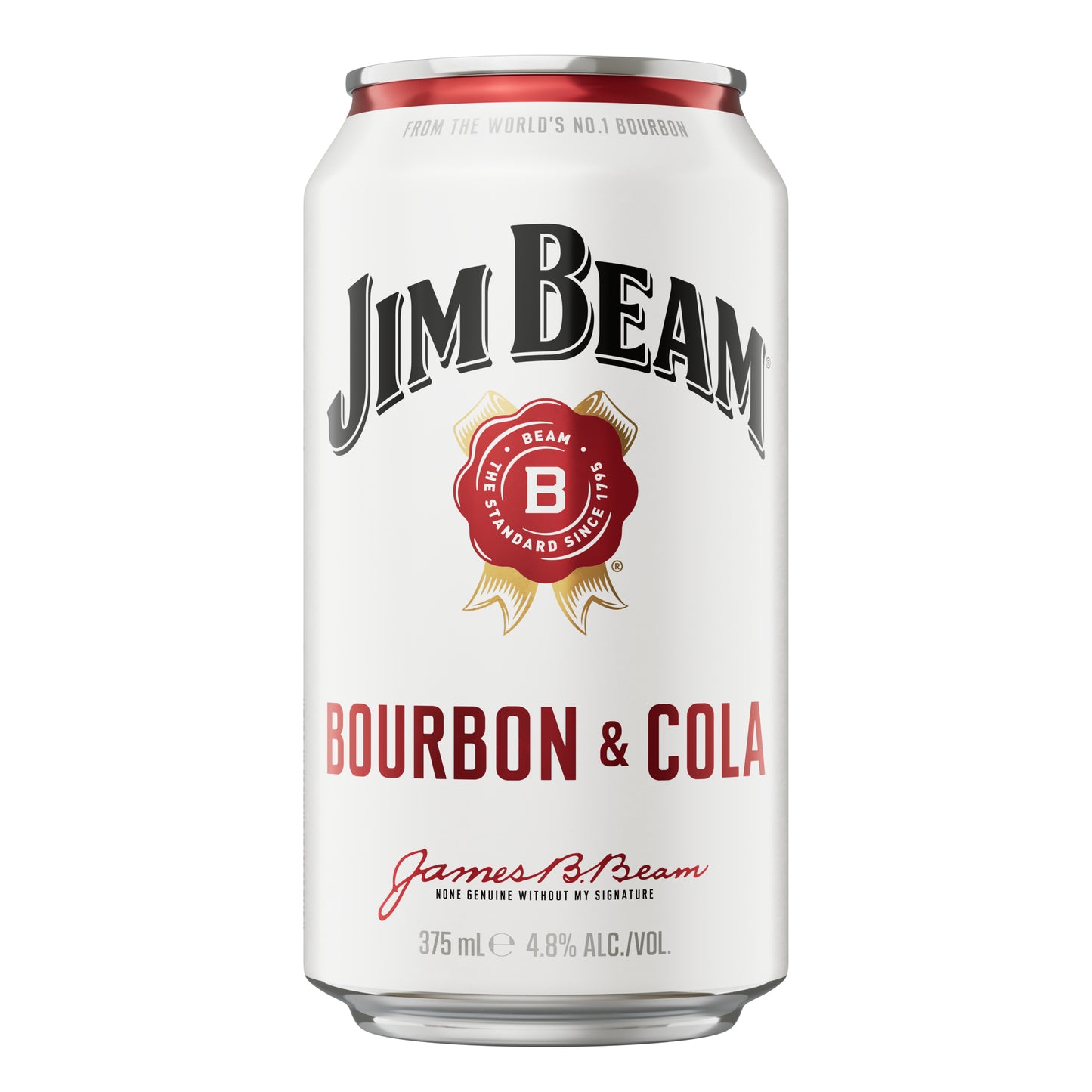 Jim Beam & Cola 4.8% 330ml Bottle