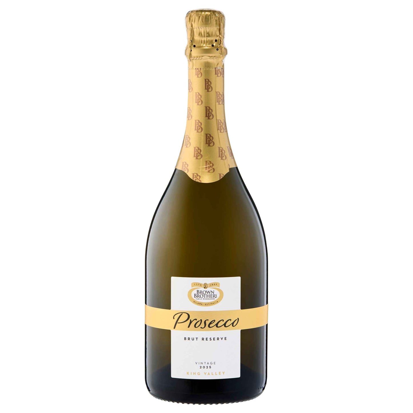 Brown Brothers Prosecco Aluminium Limited Edition NV 11% 750ml Bottle