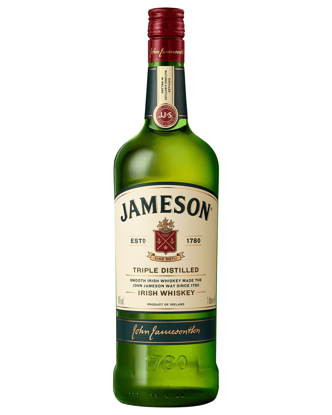 Jameson Original Irish Whiskey 40% 1L