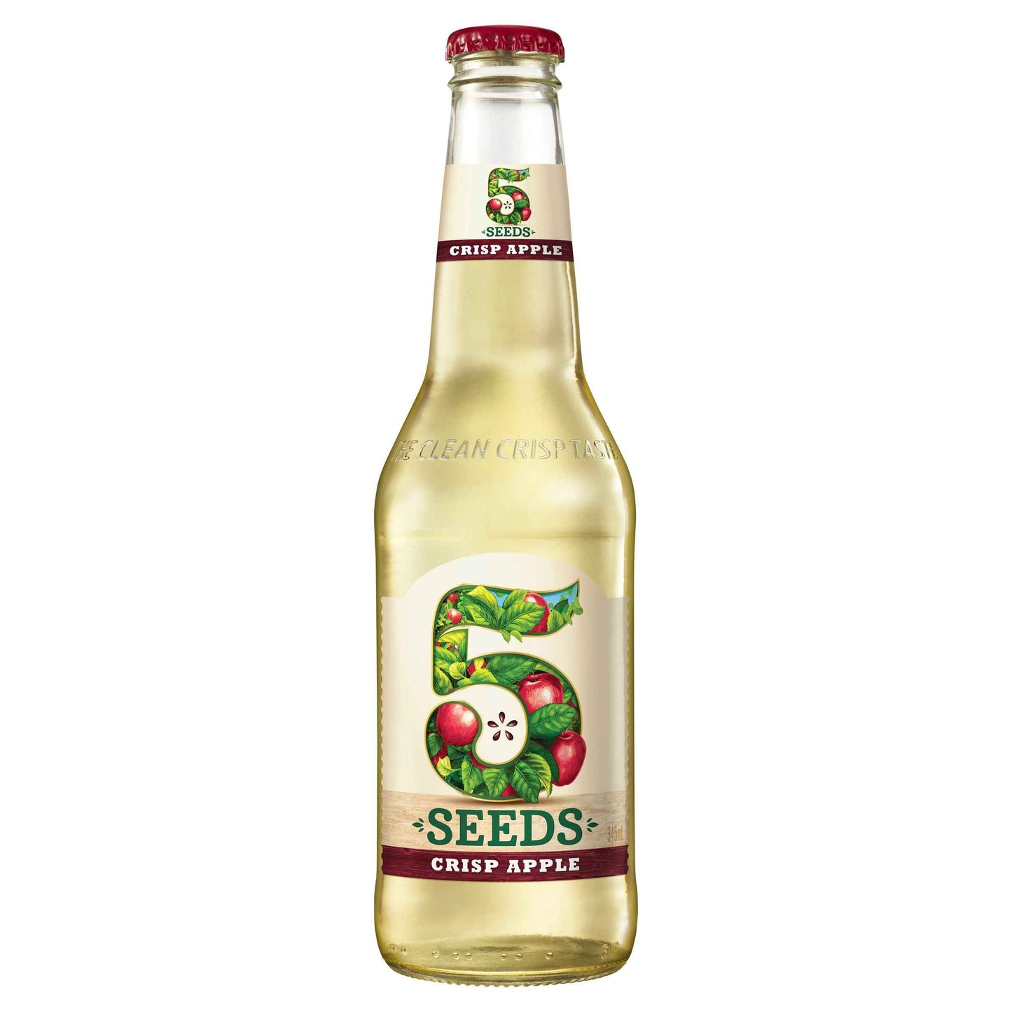 5 Seeds Cloudy Apple Cider 5% 345ml Bottle