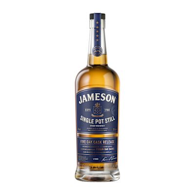 Jameson Single Pot Still Five Oak Cask Release Irish Whiskey 46% 700ml