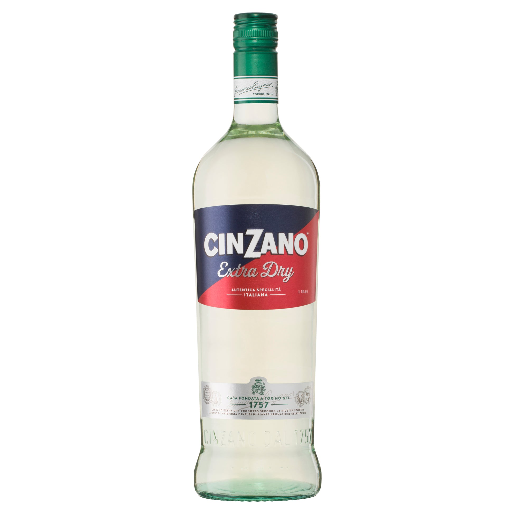 Cinzano 1757 Dry Vermouth 18% 1L