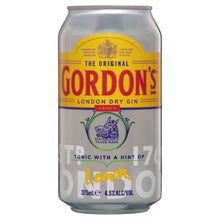 Gordon Gin & Tonic 4.5% 375ml Can