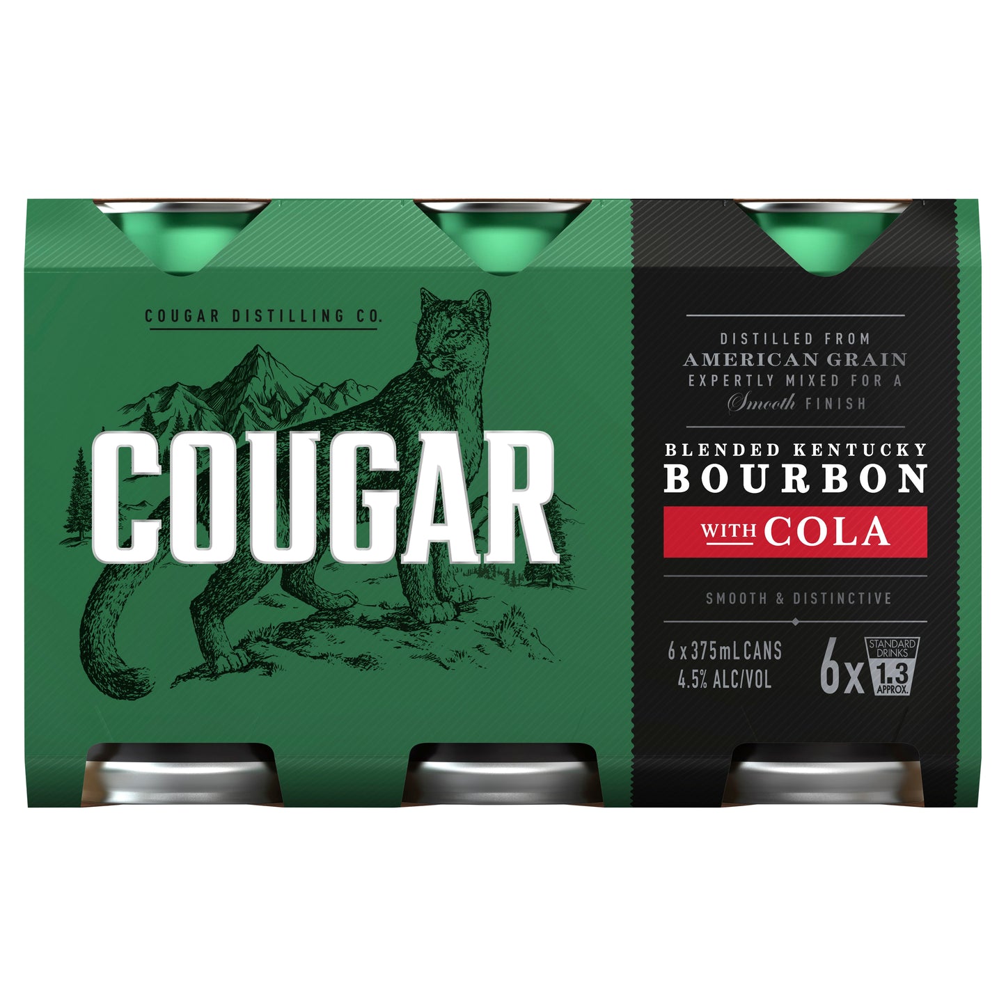 Cougar & Cola 4.5% 375ml Can