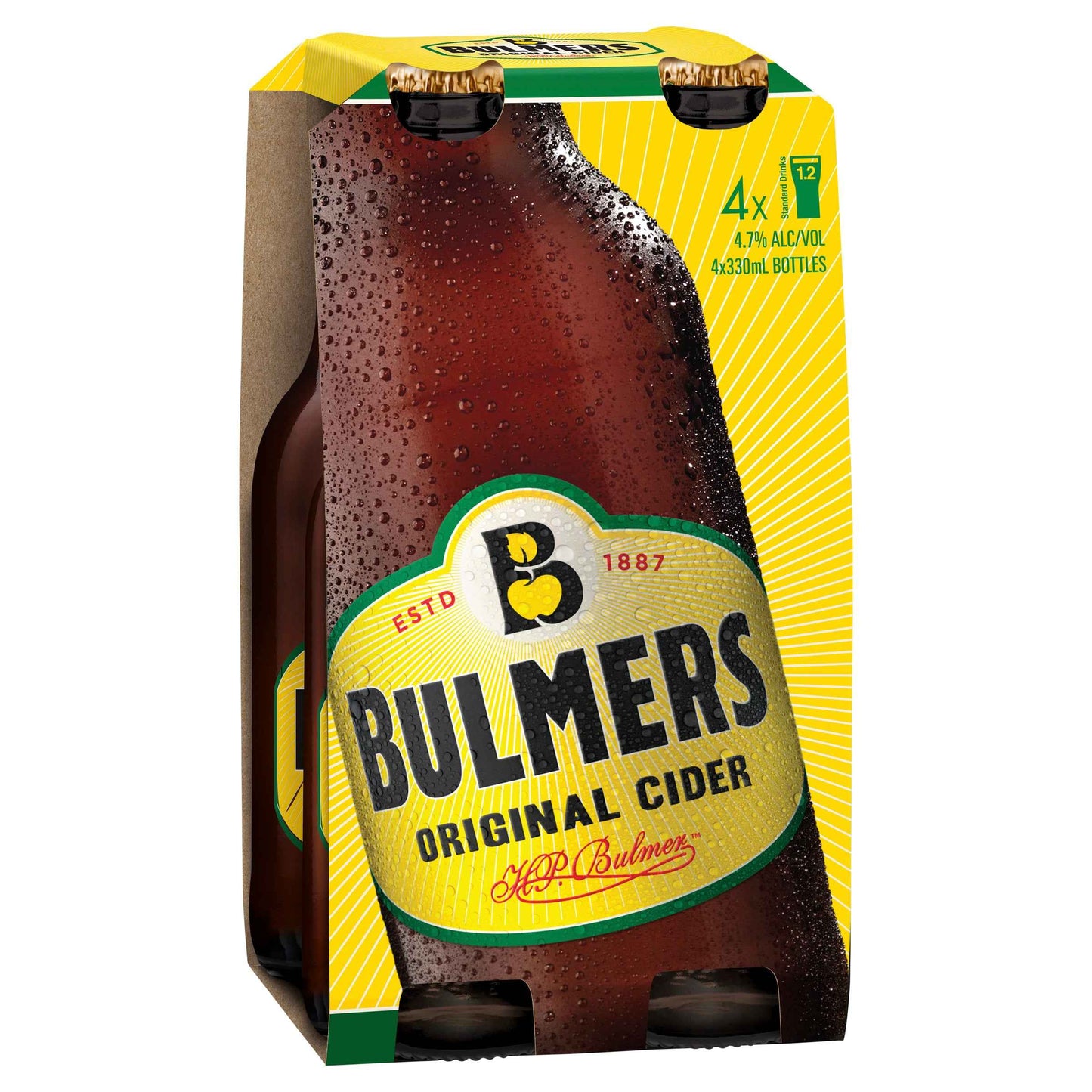 Bulmers Original Irish Cider 4.7% 330ml Bottle