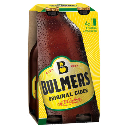 Bulmers Original Irish Cider 4.7% 330ml Bottle