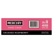 Mercury Hard Cider Raspberry 8.2% 375ml Can