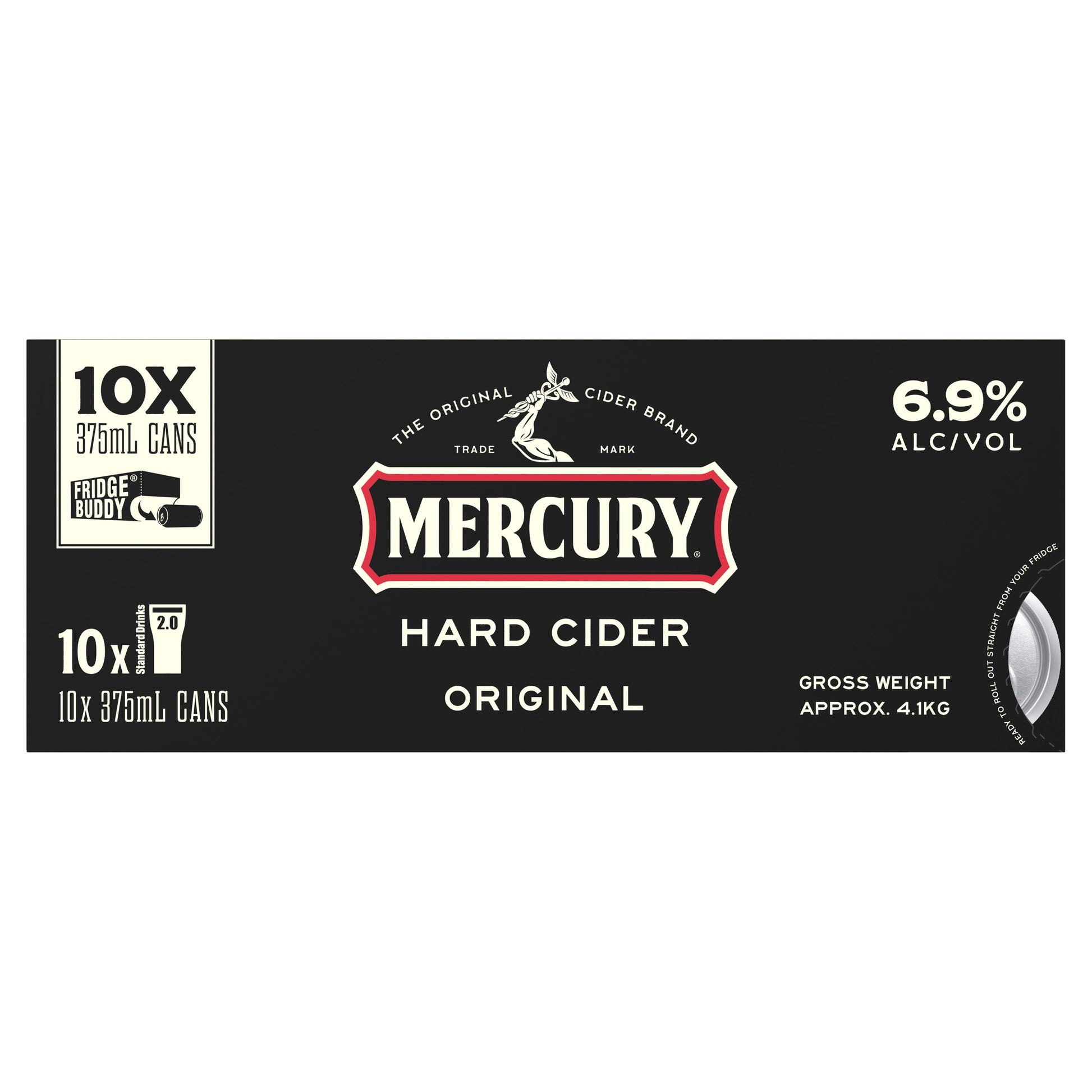 Mercury Hard Cider 6.9% 375ml Can