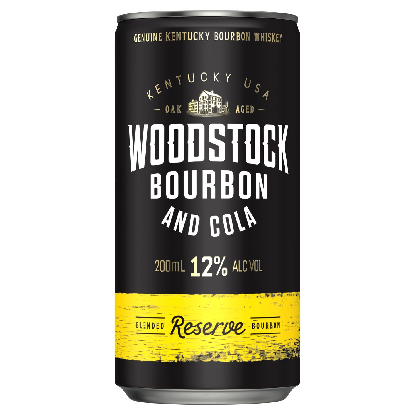 Woodstock & Cola 10% Can 375ml 1/3/24pk
