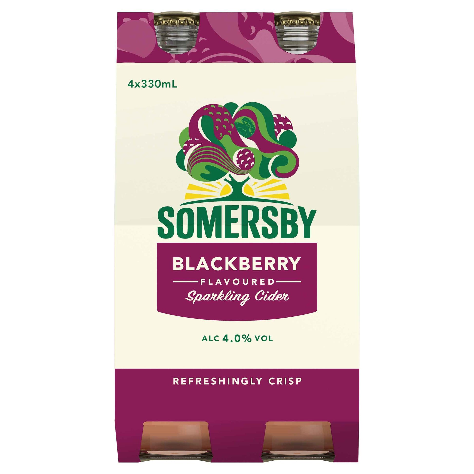 Somersby Apple Blackcurrant Cider 4% 330ml Bottle