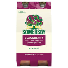 Somersby Apple Blackcurrant Cider 4% 330ml Bottle