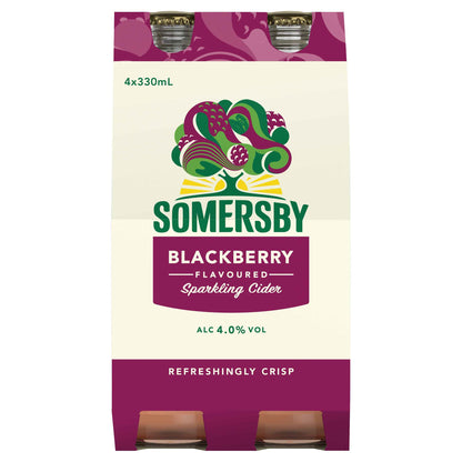 Somersby Apple Blackcurrant Cider 4% 330ml Bottle