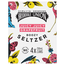 BV Union Seltzer Grapefuit 4% 330ml Can