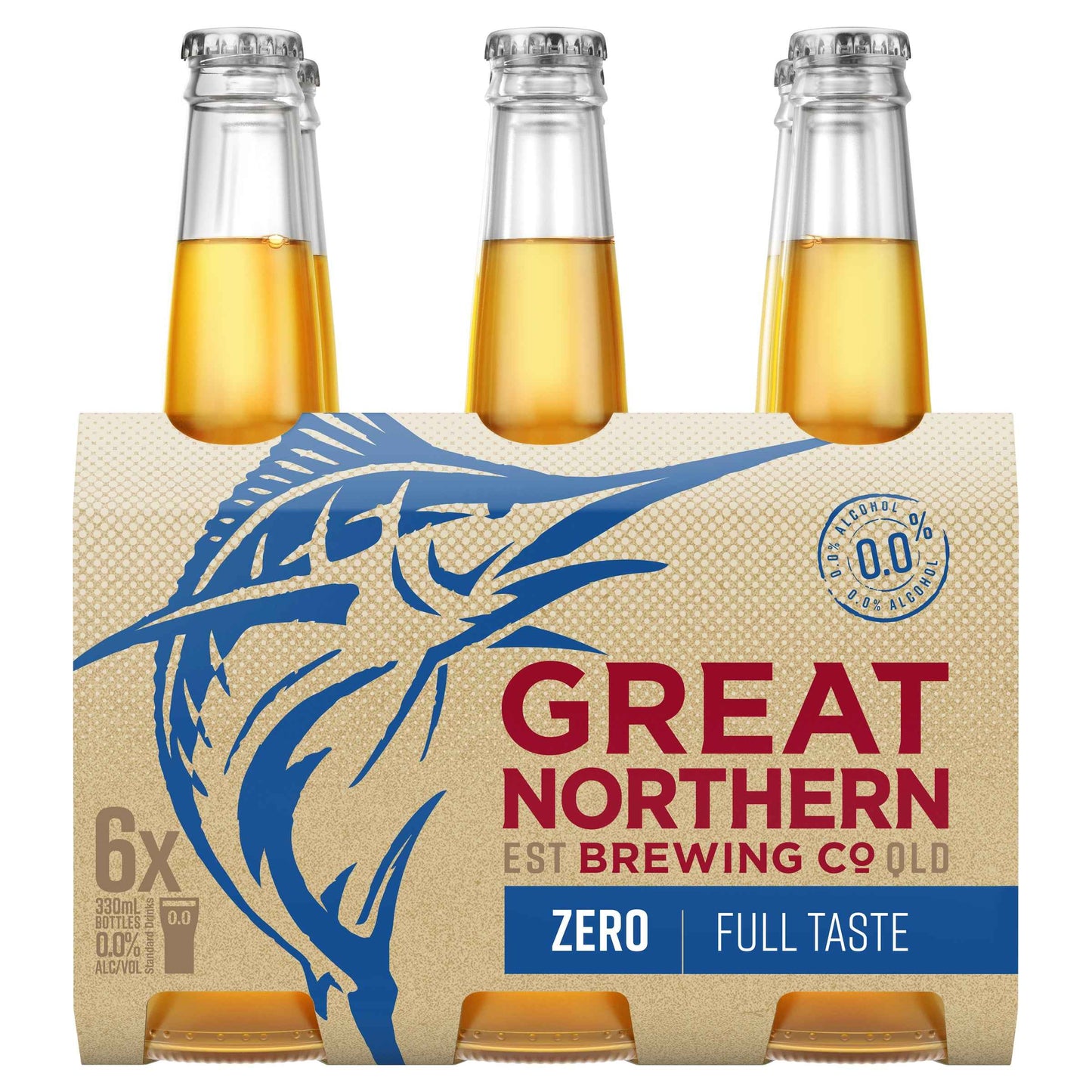 Great Northern Zero 0.0% 330ml Bottle