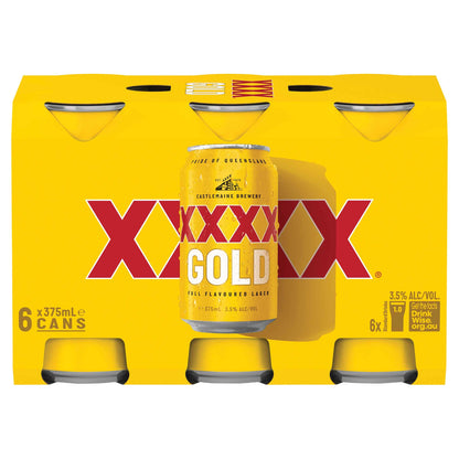 XXXX Gold 3.5% 375ml Can