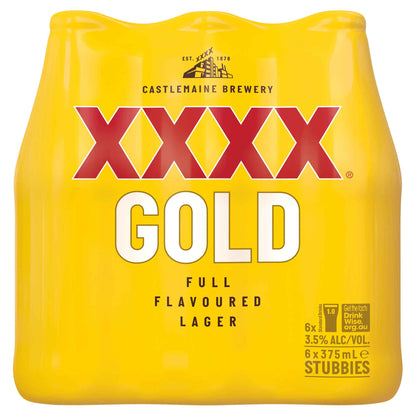XXXX Gold 3.5% 375ml Bottle
