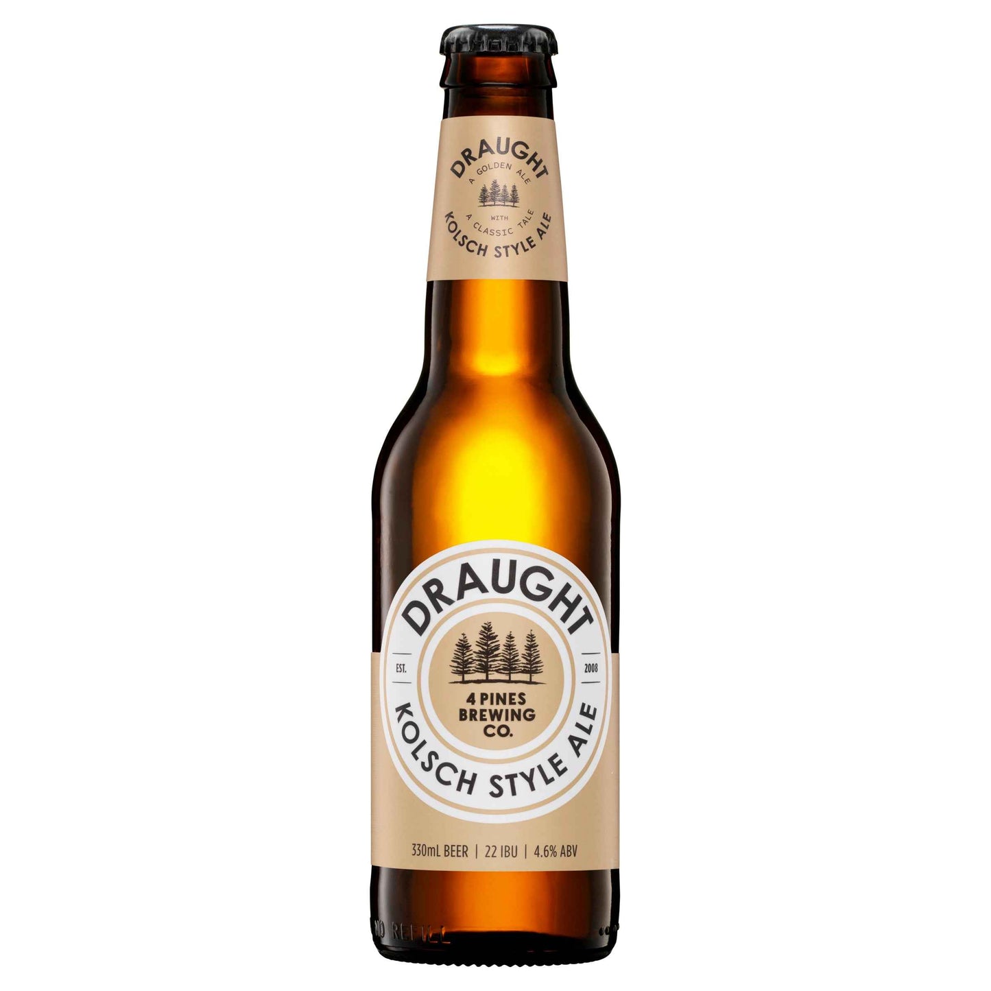 4 Pines Barrelled Ale 8.5% 750ml Bottle