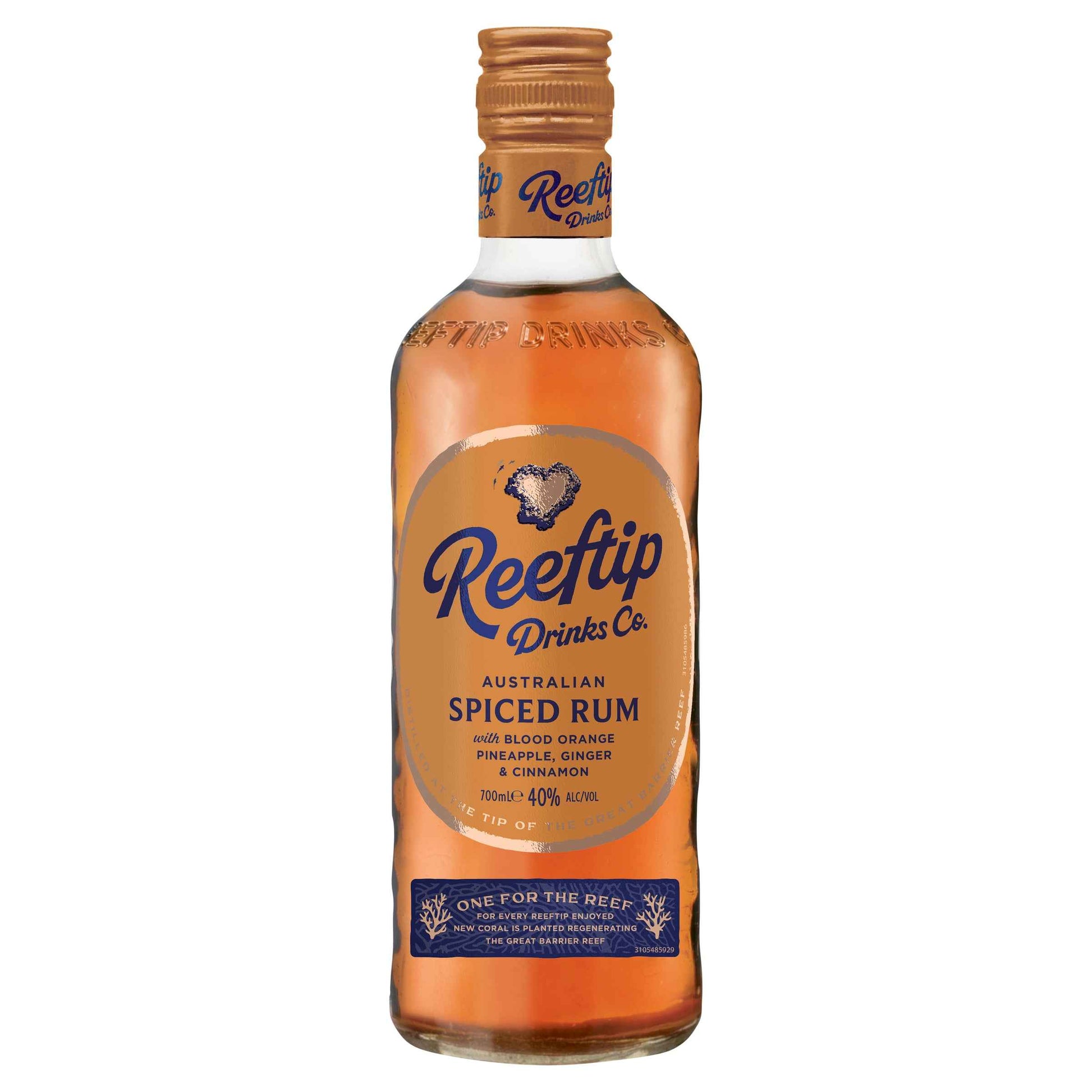 Rebellion Bay Spiced Rum 40% 700ml Bottle