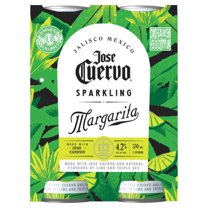 Jose Cuervo Spk Margarita 4.2% 330ml Can