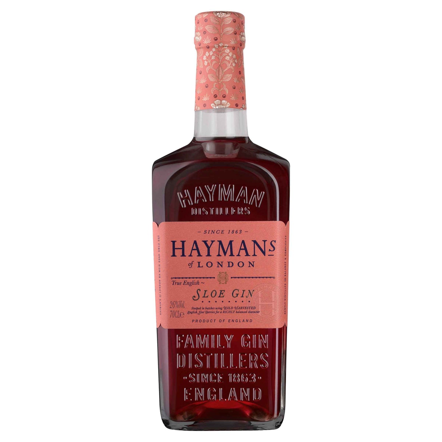 Hayman's Old Tom Gin 41.3% 700ml Bottle