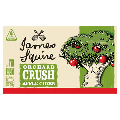 James Squire Apple Cider 4.8% 345ml Bottle