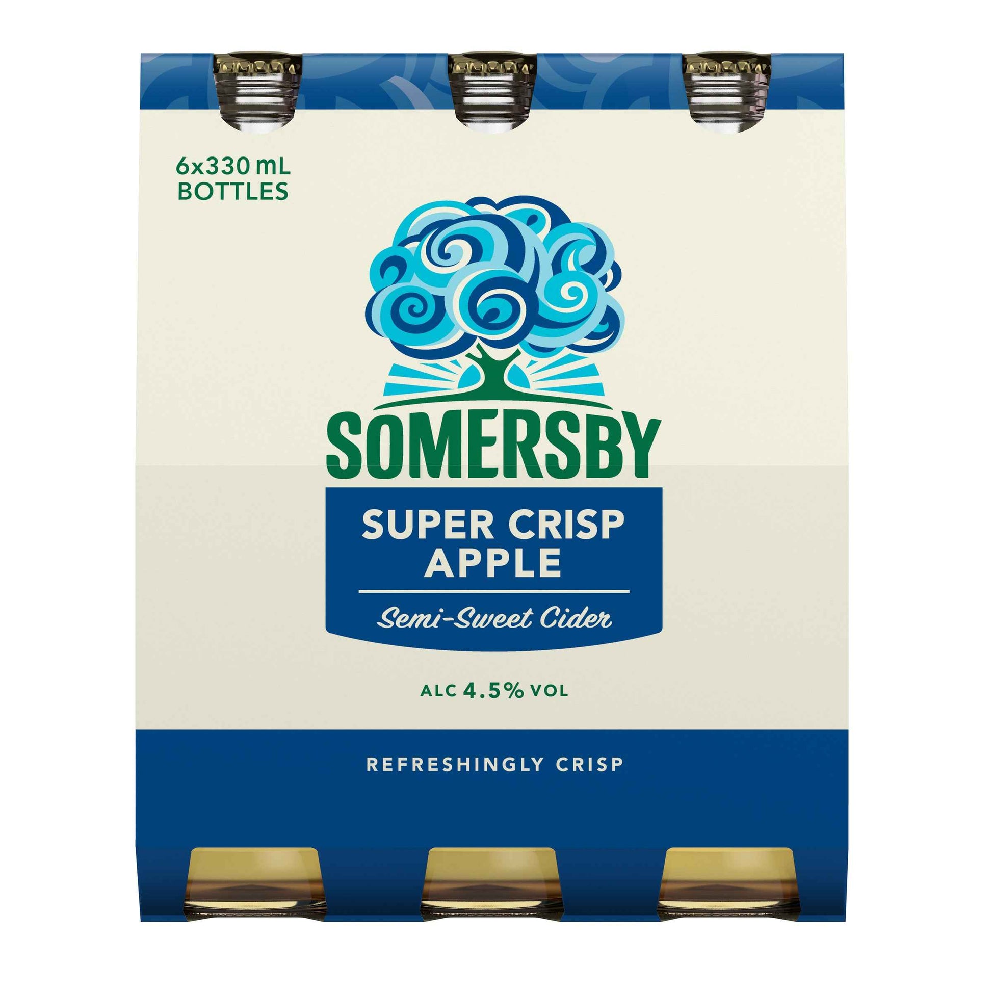 Somersby Super Crisp Apple Cider 4.5% 330ml Bottle