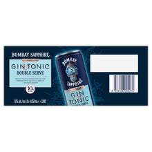 Bombay Sapphire G&T 10% 250ml Can