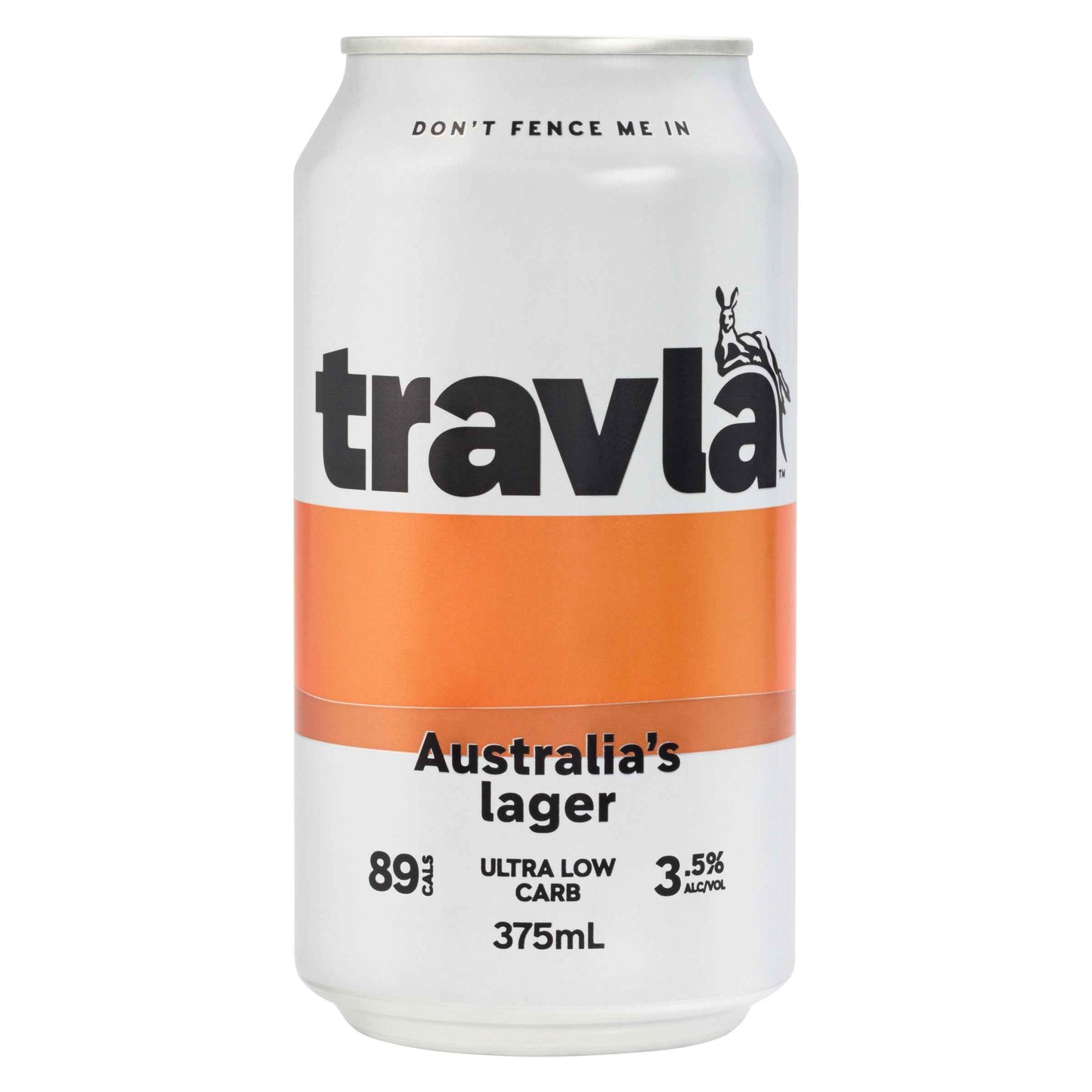 Travla Low Carb Lager 4.2% 375ml Can