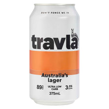 Travla Low Carb Lager 4.2% 375ml Can