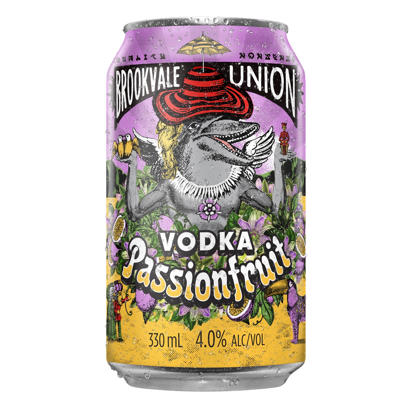 BV Union Vodka Lemonade 4% 330ml Can