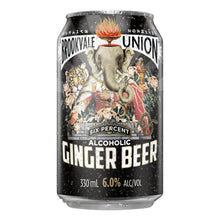 BV Union Ginger Beer 4% 330ml Can 10 Pack