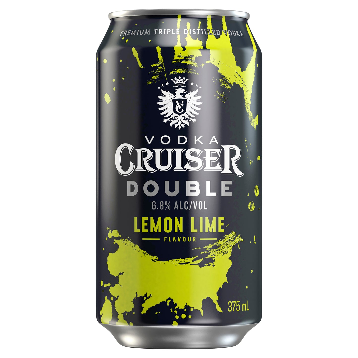 Vodka Cruiser DBL L/Sugar P/Fruit 6.8% 375ml Can