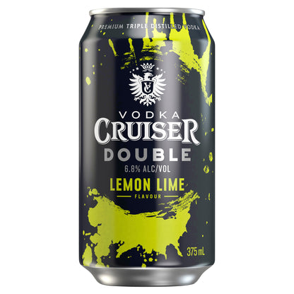 Vodka Cruiser DBL L/Sugar P/Fruit 6.8% 375ml Can