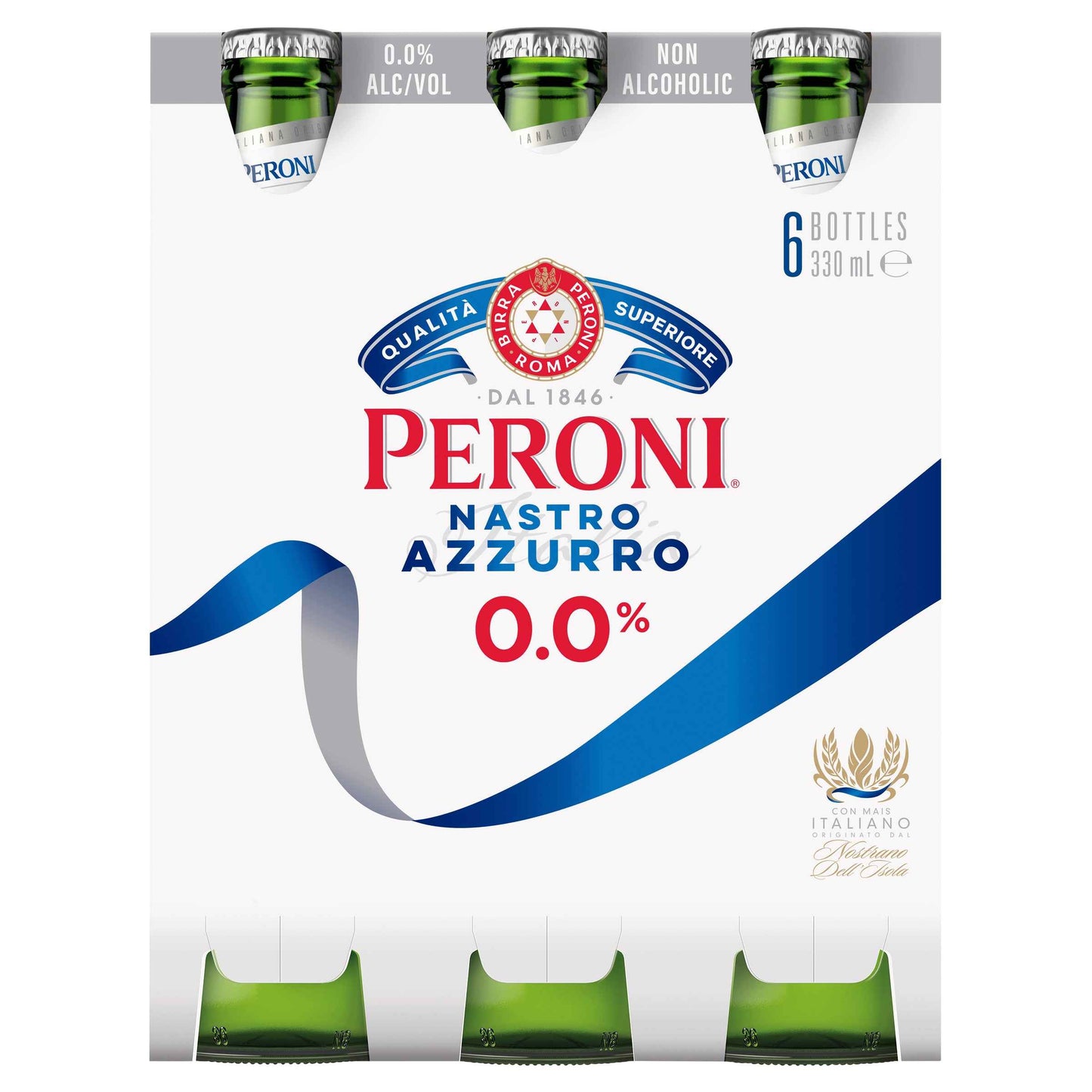 Peroni Nastro Zero 0.0% 330ml Bottle
