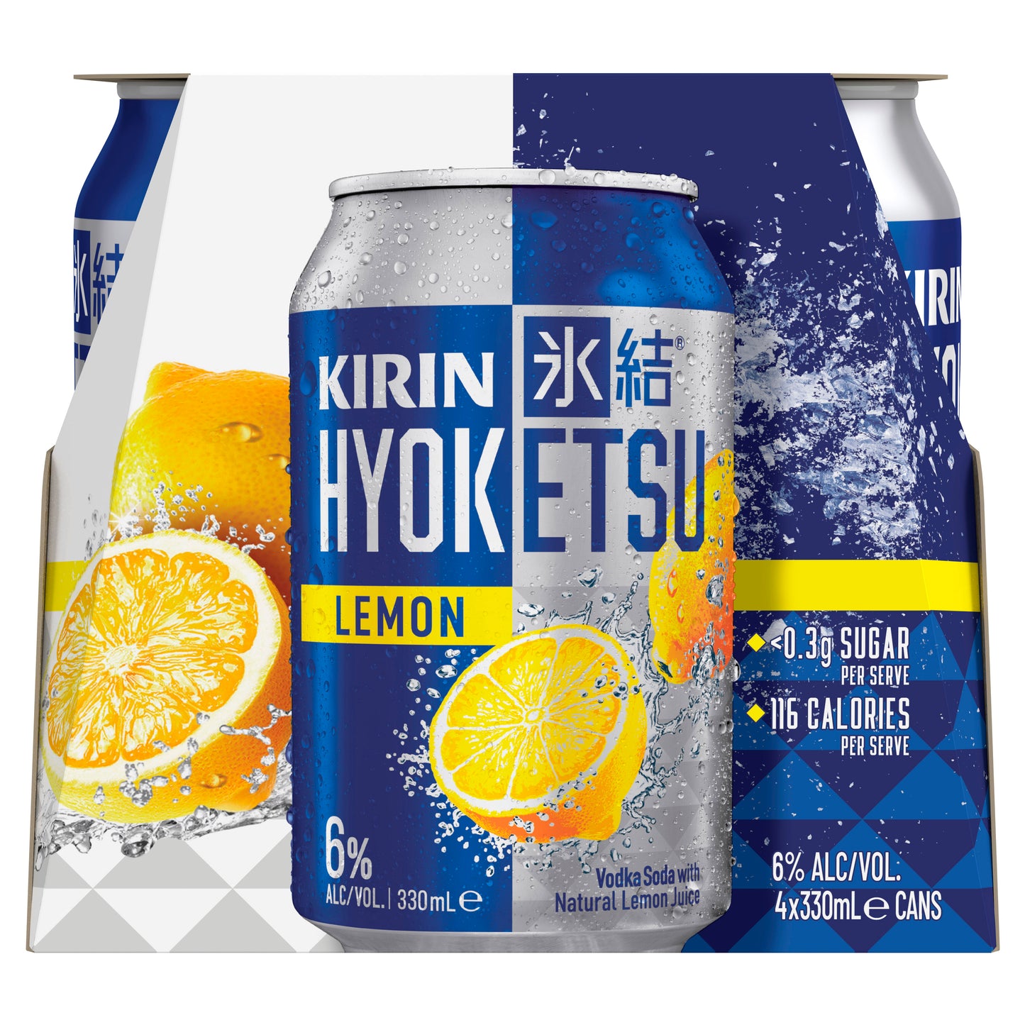 Kirin Hyoketsu Lemon 6% 330ml Can