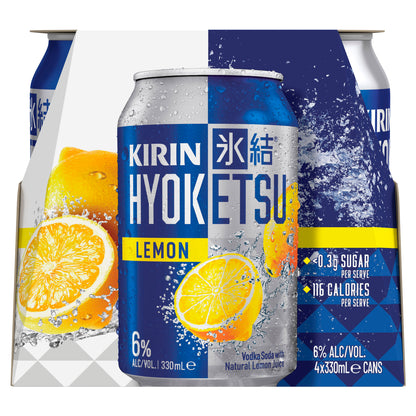 Kirin Hyoketsu Lemon 6% 330ml Can
