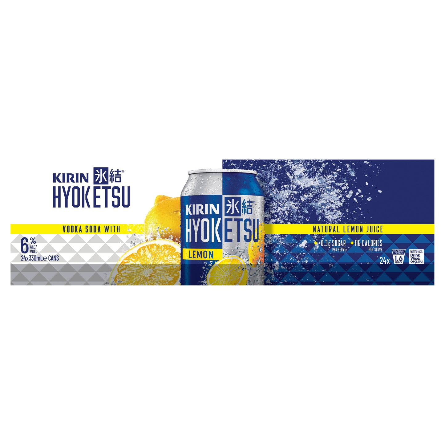 Kirin Hyoketsu Lemon 6% 330ml Can