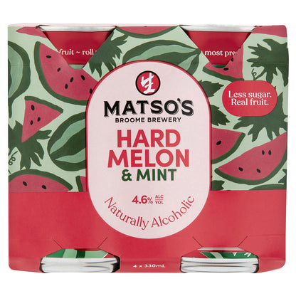 Matso's Hard Melon 330ml Can