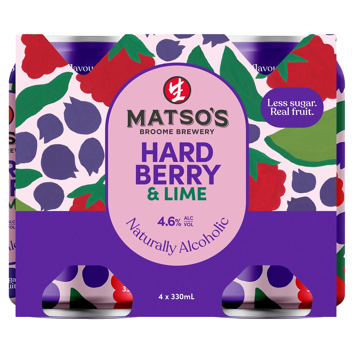 Matso's Hard Berry 330ml Can