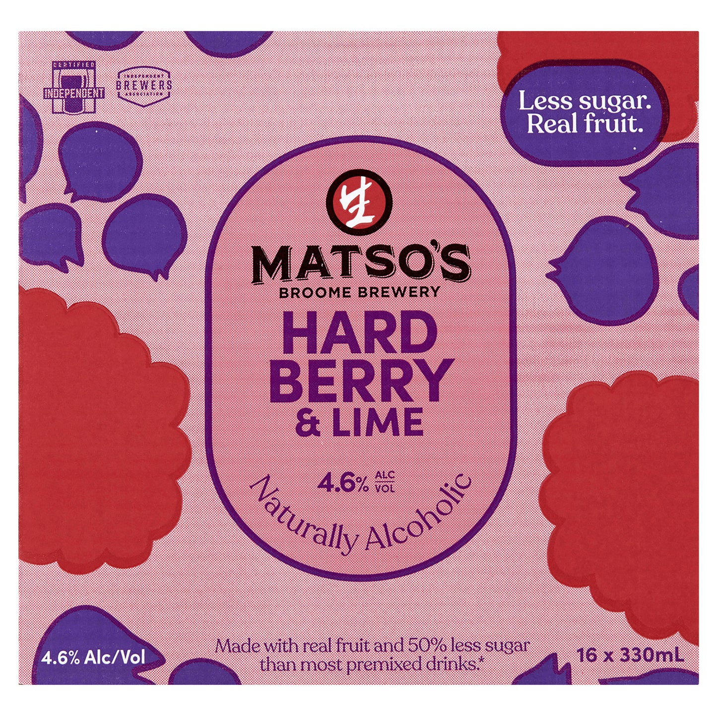 Matso's Hard Berry 330ml Can