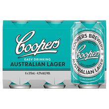 Coopers Australian Lager 4.2% 375ml Can